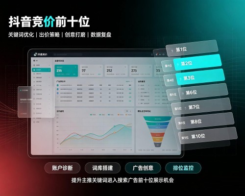 仲巴抖音搜索竞价
